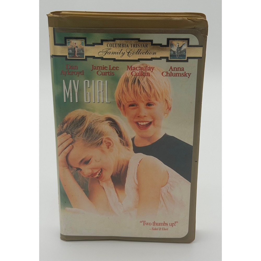 My Girl VHS 1991 Columbia Tristar Clamshell Case
